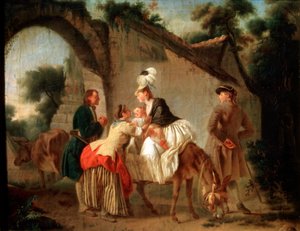 Pożegnanie mamki, 1777.