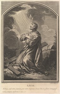 Święty Juda, 1726. autorstwa Etienne Brion