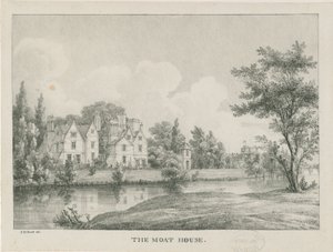 Tamworth - Dom z fosą: cynkografia, bd [1796-1865]