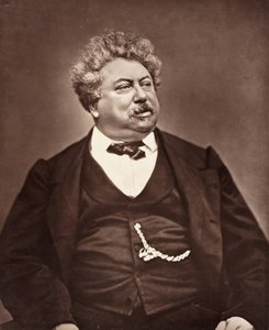 Alexandre Dumas Francuski powieściopisarz i dramaturg, 1802-1870, c. 1876. autorstwa Etienne Carjat
