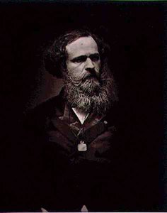 Arsene Houssaye (1815-96), z "Galerie Contemporaine", ok. 1874-78 (zdjęcie czarno-białe) autorstwa Etienne Carjat