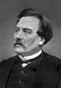 Charles-Adrien Lesot de La Penneterie vel Lacressonniere (1819-1893) francuski aktor i dramaturg, fot. Carjat autorstwa Etienne Carjat