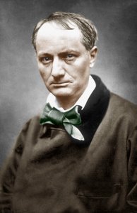 Charles Baudelaire, ok. 1866 r. (fotografia ręcznie kolorowana) autorstwa Etienne Carjat