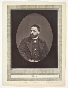 Émile Zola (francuski powieściopisarz, dramaturg i dziennikarz, 1840-1902) autorstwa Etienne Carjat