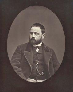 Émile Zola Francuski powieściopisarz, dramaturg i dziennikarz, 1840-1902, ok. godz. 1876. autorstwa Etienne Carjat