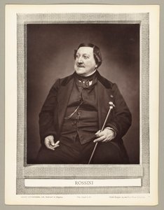Gioachino Antonio Rossini (włoski kompozytor, 1792-1868) autorstwa Etienne Carjat