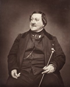 Gioachino Antonio Rossini Włoski kompozytor, 1792-1868, 1862. autorstwa Etienne Carjat