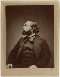 Léon Gambetta (1838-1882), adwokat i polityk autorstwa Etienne Carjat