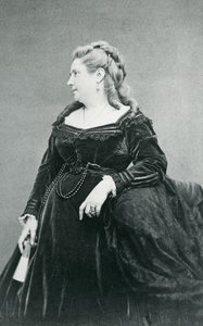 Marie Daubrun (zdjęcie czarno-białe)