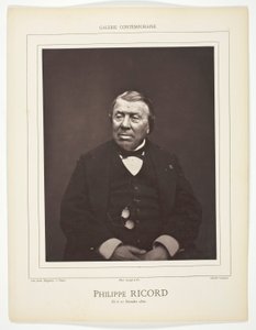 Philippe Ricord autorstwa Etienne Carjat