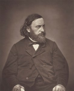 Pierre Dupont, ok. 1876. autorstwa Etienne Carjat
