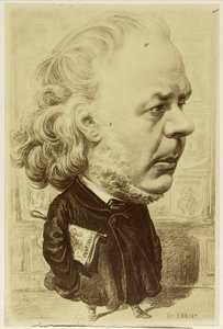 Portret Daumiera autorstwa Etienne Carjat