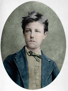 Portret Arthura Rimbauda (1859 - 1891) w wieku 17 lat. autorstwa Etienne Carjat