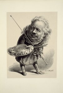 Portret Honoré Daumier autorstwa Etienne Carjat