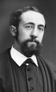 Portret powieściopisarza Julesa Claretie (1840-1913) autorstwa fotografa Etienne