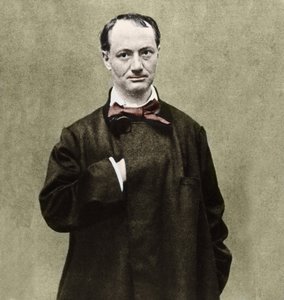 Portret poety Charlesa Baudelaire