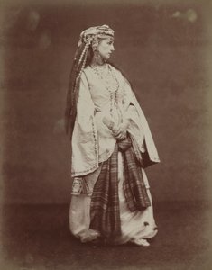 Sarah Bernhardt w „Zairze” Voltaire autorstwa Etienne Carjat