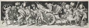 Walki i triumfy, prawdopodobnie 1560. autorstwa Etienne Delaune