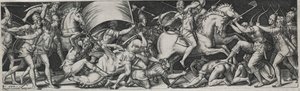 Walki i triumfy, prawdopodobnie 1560. autorstwa Etienne Delaune