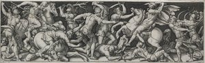Walki i triumfy, prawdopodobnie 1560. autorstwa Etienne Delaune