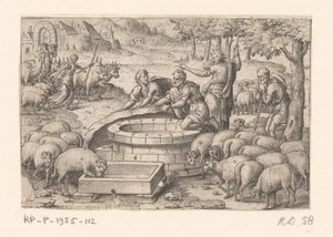 Plandeka Jakob od steen van de put Historia Genesis (tytuł serii)