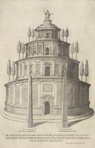 Mauzolea Ab Augusto Imp autorstwa Etienne Duperac