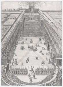 Lustro rzymskiej świetności: Wesele Annibale Altemps i Ortensia Borromeo, Rzym,..., 1565. autorstwa Etienne Duperac