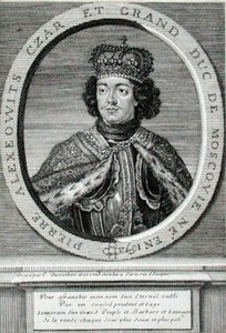 Piotr I (1672-1725) (rycina)