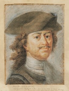 Portret cesarza Piotra I Wielkiego 1672-1725.
