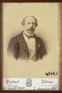 Portret cesarza Napoleona 3 autorstwa Etienne & Neurdein Louis Antonin (1846 p. 1915) Neurdein