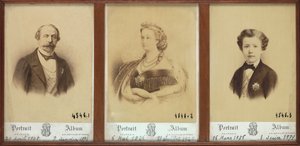 Portret rodziny Imperiale autorstwa Etienne & Neurdein Louis Antonin (1846 p. 1915) Neurdein