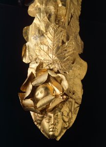 Diadem (korona), ze Spiny (Emilia Romagna). Cywilizacja etruska, IV wiek p.n.e. autorstwa Etruscan