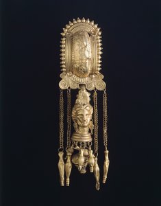 Kolczyk, z Todi (Umbria). Cywilizacja etruska, IV wiek p.n.e. autorstwa Etruscan