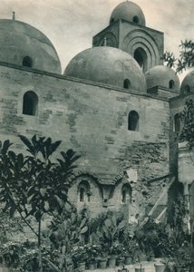 Kościół San Giovanni degli Eremiti, Palermo, Sycylia, Włochy, 1927. autorstwa Eugen Poppel
