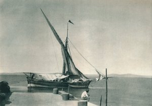 Port, Ischia, Włochy, 1927 autorstwa Eugen Poppel