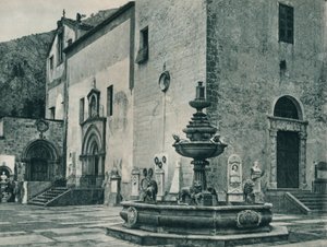 Fontanna publiczna, Palermo, Sycylia, Włochy, 1927 autorstwa Eugen Poppel