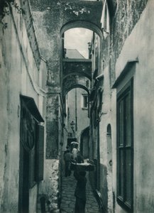 Ulica Capri, Włochy, 1927 autorstwa Eugen Poppel