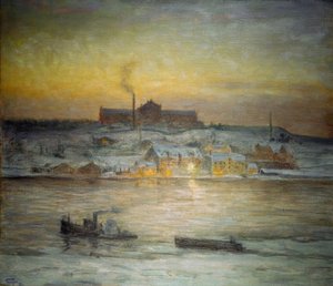 Wczesny zimowy poranek autorstwa Eugen Prinz von Schweden
