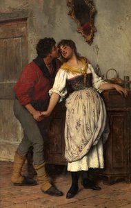 Zaakceptowano, 1887 autorstwa Eugen von Blaas