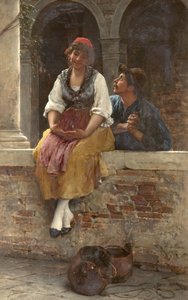 Oferta, 1887 autorstwa Eugen von Blaas