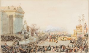 Tłumaczenie popiołów Napoleona: 15 grudnia autorstwa Eugene Louis Lami