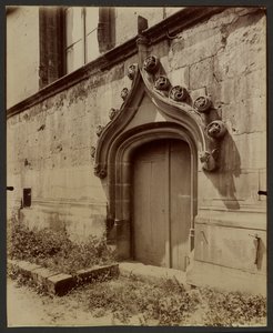 Pałac Sprawiedliwości w Beauvais autorstwa Eugène Atget