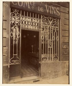 Kabaret, rue du Four 10 autorstwa Eugène Atget