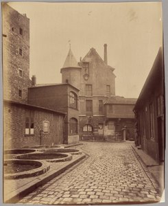 [Zamek Białej Królowej, ul. des Gobelins 17] autorstwa Eugène Atget