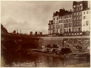 Zakątek Pont Neuf autorstwa Eugène Atget