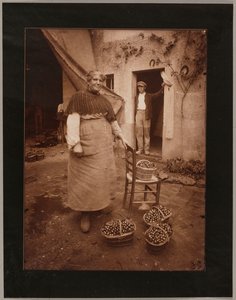 Kobieta z Verrières autorstwa Eugène Atget