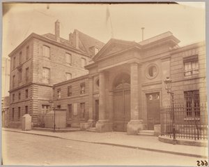 Szpital Miłosierdzia autorstwa Eugène Atget