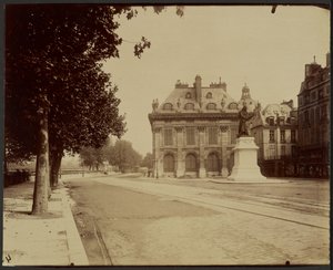 Quai Malaquais autorstwa Eugène Atget