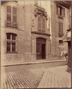 Plebania Saint-Merri, rue de la Verrerie autorstwa Eugène Atget