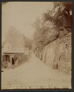 Rue Saint-Vincent, Montmartre autorstwa Eugène Atget